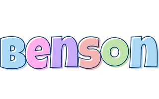 Benson pastel logo