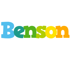 Benson rainbows logo