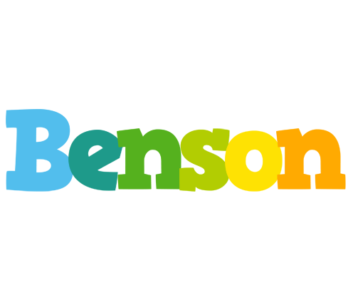 Benson rainbows logo