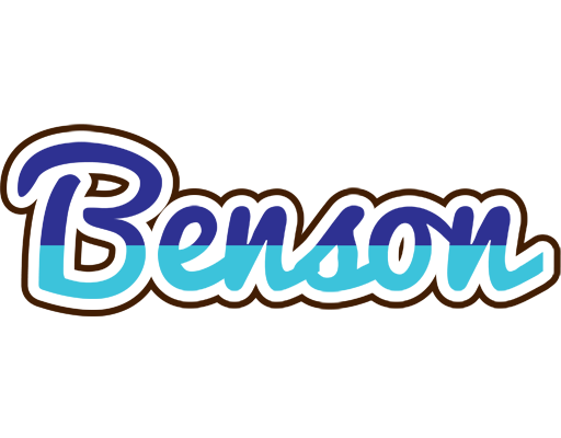 Benson raining logo
