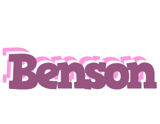 Benson relaxing logo