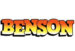 Benson sunset logo