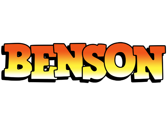 Benson sunset logo