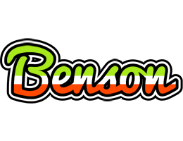 Benson superfun logo