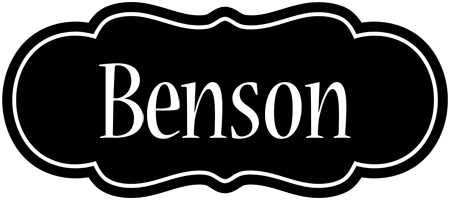 Benson welcome logo