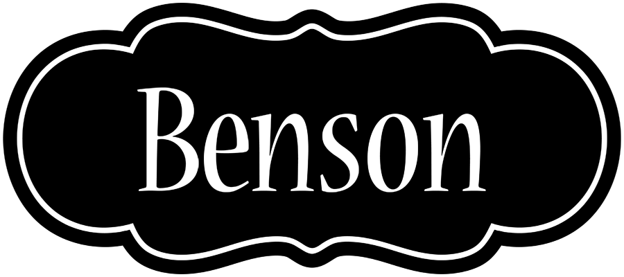 Benson welcome logo