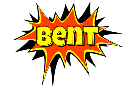 Bent bazinga logo