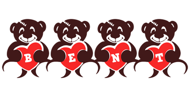 Bent bear logo