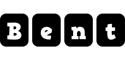 Bent box logo