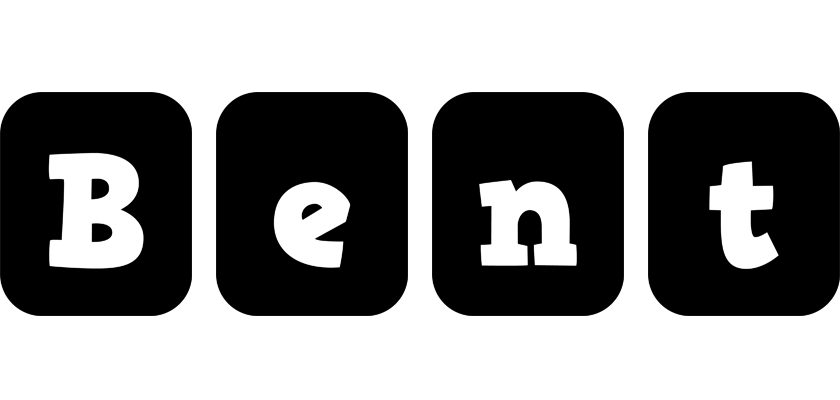 Bent box logo
