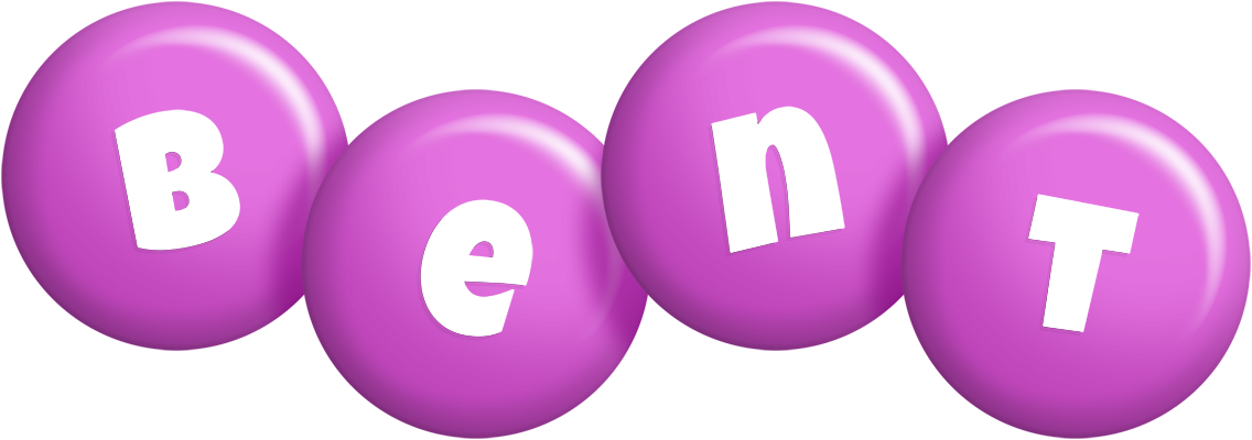 Bent candy-purple logo