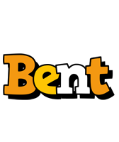 Bent cartoon logo
