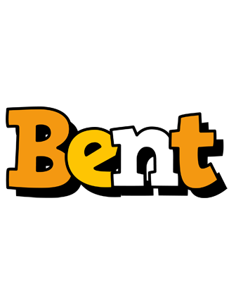 Bent cartoon logo
