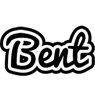 Bent chess logo
