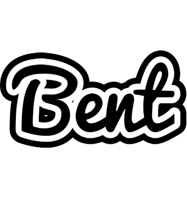 Bent chess logo