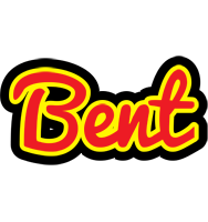 Bent fireman logo