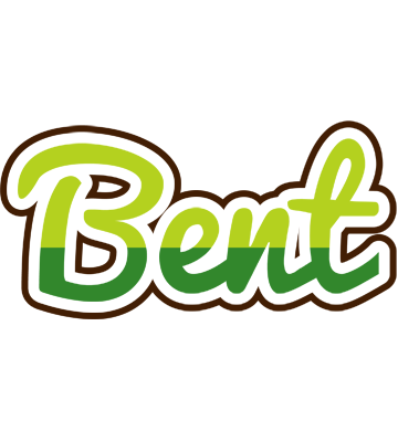Bent golfing logo