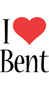 Bent i-love logo
