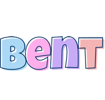 Bent pastel logo