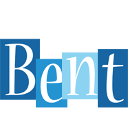 Bent winter logo