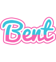 Bent woman logo