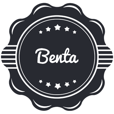 Benta badge logo