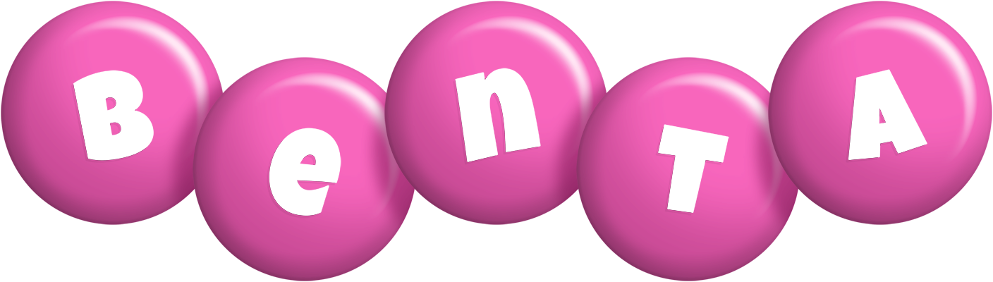 Benta candy-pink logo