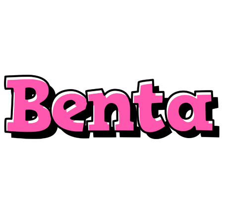 Benta girlish logo