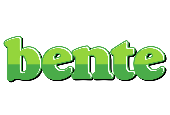 Bente apple logo
