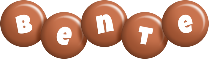 Bente candy-brown logo