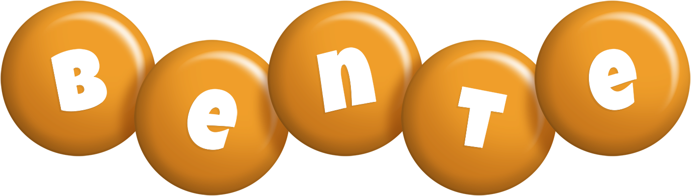 Bente candy-orange logo