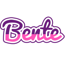 Bente cheerful logo