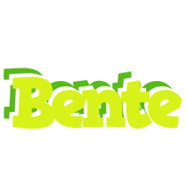 Bente citrus logo