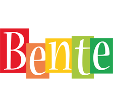 Bente colors logo