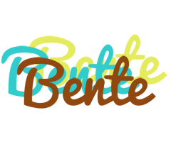 Bente cupcake logo