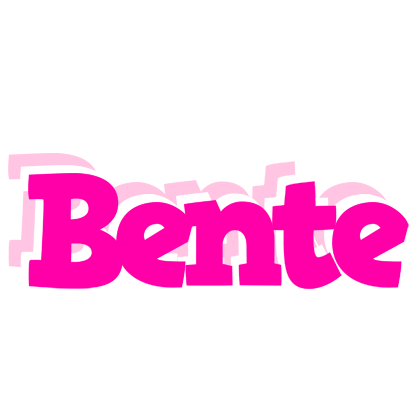 Bente dancing logo