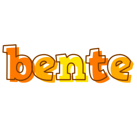 Bente desert logo