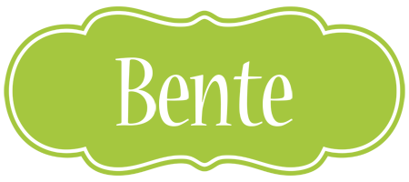 Bente family logo