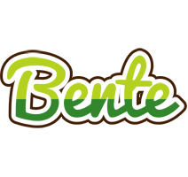 Bente golfing logo