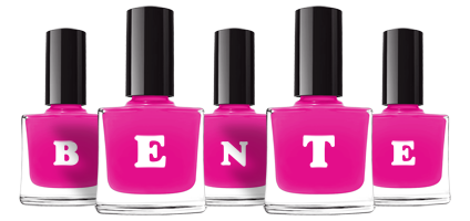 Bente nails logo