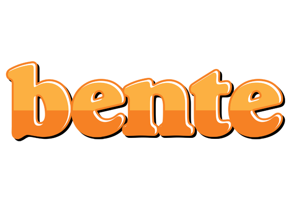 Bente orange logo