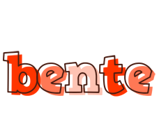 Bente paint logo