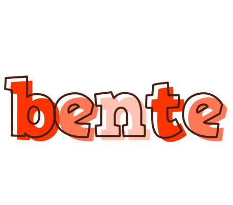 Bente paint logo