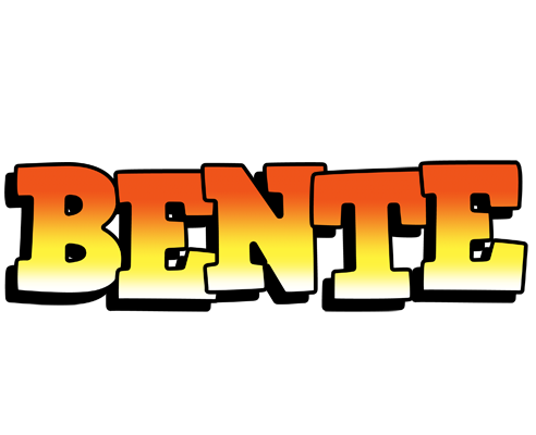 Bente sunset logo