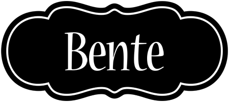 Bente welcome logo