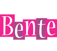 Bente whine logo