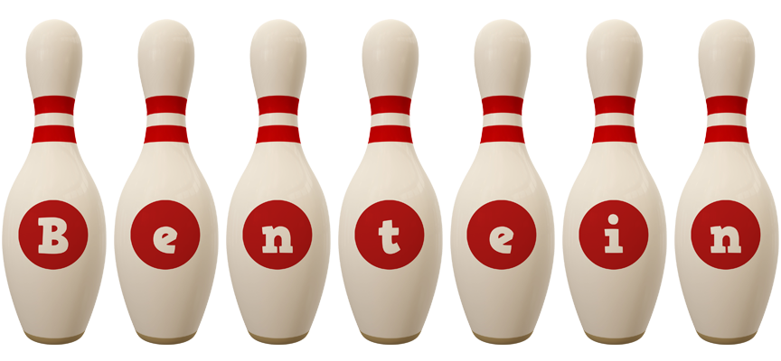 Bentein bowling-pin logo