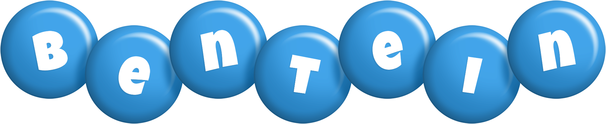 Bentein candy-blue logo