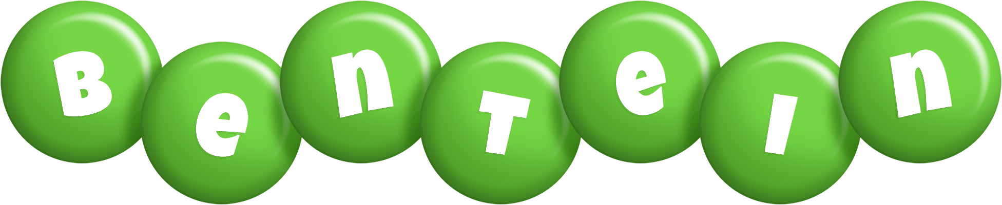 Bentein candy-green logo