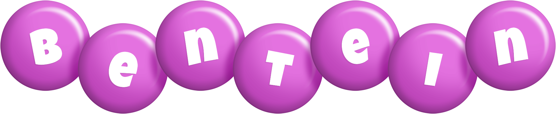 Bentein candy-purple logo